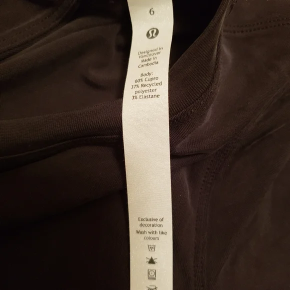 Lululemon Open Tie-Back Short Sleeve Black - Picture 11 of 13